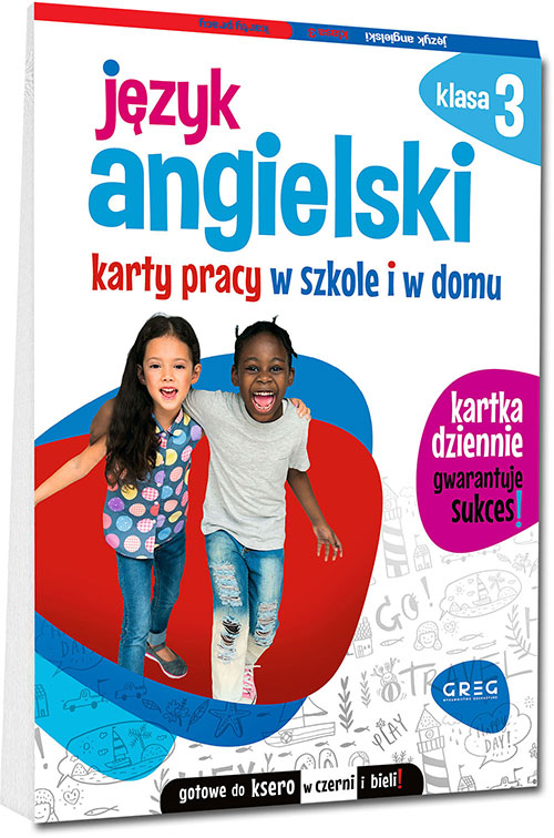 J�zyk angielski. Karty pracy w szkole i w domu - klasa 3