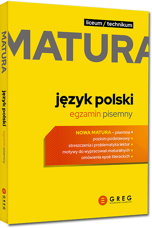 Matura - j�zyk polski - egzamin pisemny - repetytorium maturalne - 2026